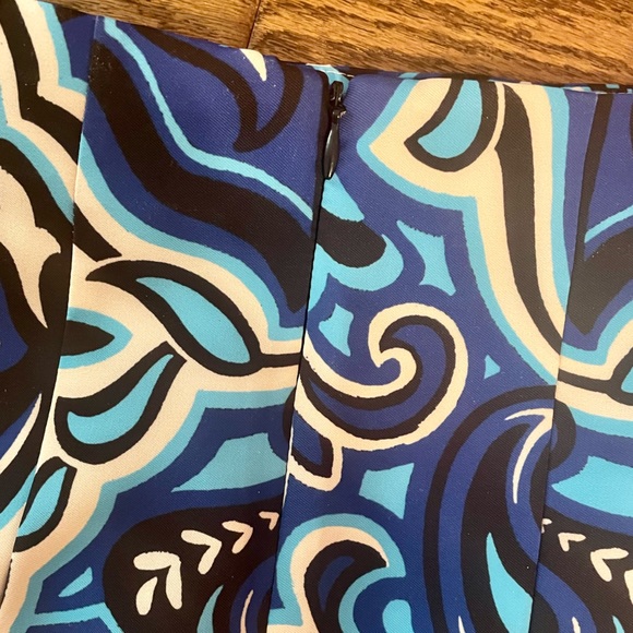 ZARA Multicolored Paisley Print Mini Skirt - Picture 6 of 12